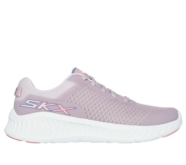 Skechers Women's GO WALK Now - Nikkie Sneaker in Mauve, Size 5 | Textile/Synthetic, Vegan, Machine Washable