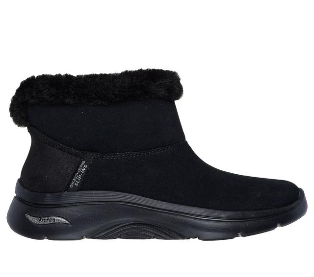 Skechers Slip-ins: GO WALK Arch Fit 2.0 - Cozy Stride Shoes in Schwarz, Größe 37.5
