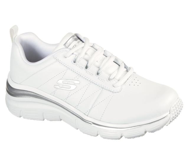 Skechers női Fashion Fit - Effortless Shoes cm FEHÉR / EZÜST, Méret 37.5