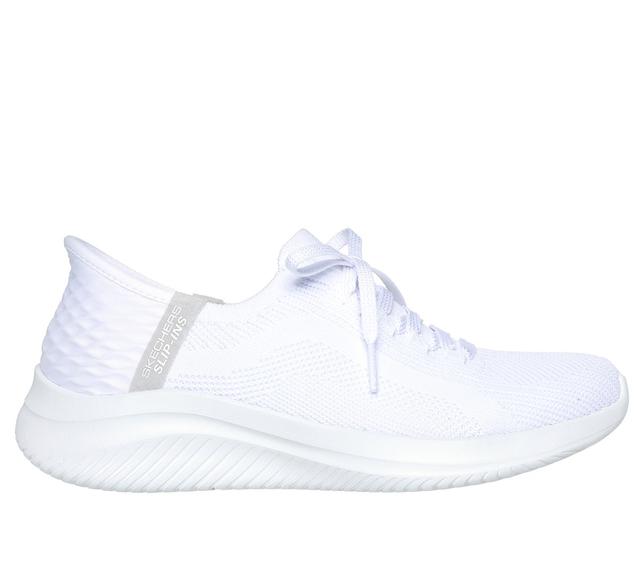 Skechers Donna Slip-ins: Ultra Flex 3.0 - Brilliant Sneaker in Bianco, Taglia 36.5, Vegan
