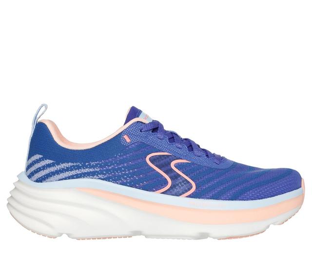 Skechers Donna Relaxed Fit: D'Lux Vapor - Cool Breeze Sneaker in Blu, Taglia 41, Vegan, Lavabile in lavatrice