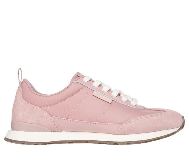 Skechers Women's Zilla - Mecha Sneaker in Blush Pink, Size 5 | Leather/Textile/Synthetic