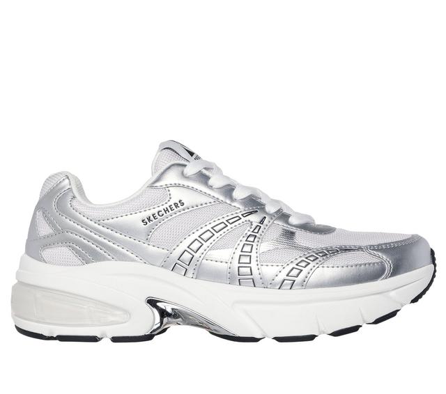 Skechers Shadow - Stellar 90 Sneaker CM Zilver, Maat 42