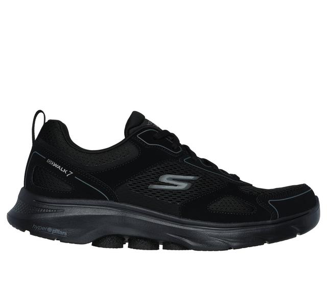 Skechers Homme GO WALK 7 - The Forefather Shoes en Noir, Taille 40, Medium Width