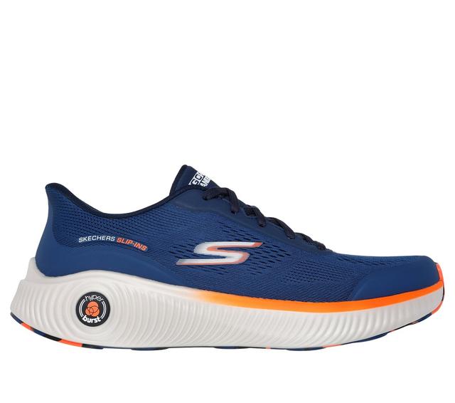 Skechers Heren Slip-ins: Arch Fit GO RUN Anywhere CM Marine, Maat 44.5, Vegan, Mag in de wasmachine, Hyper Burst, Medium