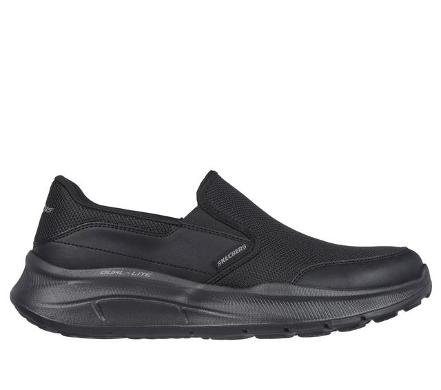 Skechers Men's Relaxed Fit: Equalizer 5.0 - Persistable Sneaker in Black, Size 9.5 | Textile/Synthetic, Vegan