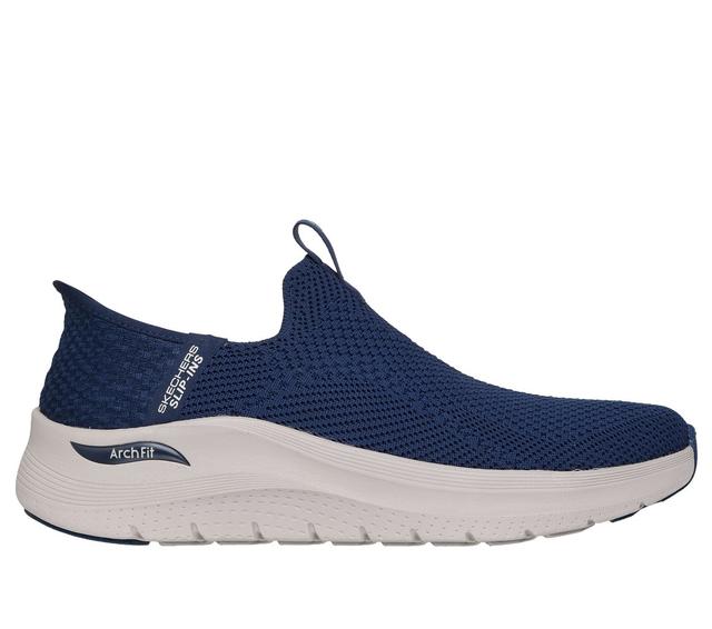 Skechers Men's Slip-ins: Arch Fit 2.0 - Crayn Sneaker in Navy Blue, Size 7 | Textile/Synthetic, Vegan, Machine Washable