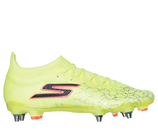 Skechers SKX_1.5 Elite SG Shoes em Amarelo/Preto, Tamanho 38.5, Hyper Burst