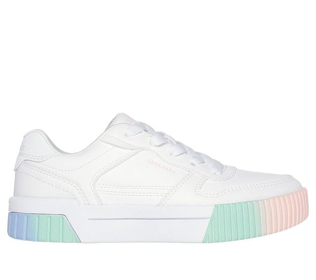 Skechers Jade Chaussures Moyen Width en Blanc, Pointure 33, Lavable en machine