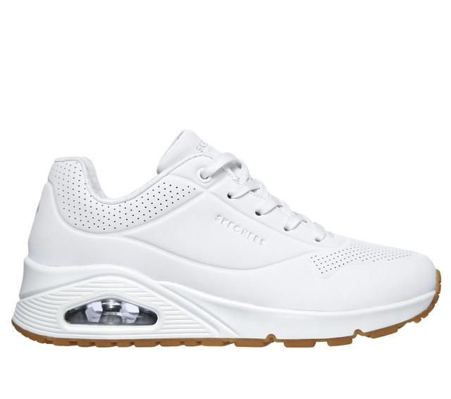 Skechers UNO - Stand on Air Shoes em Branco, Tamanho 37 Wide