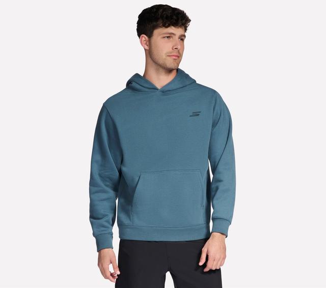 Skechers Max Soft sweat à capuche en Bleu Marine/Gris, Pointure Petit