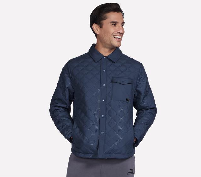 Skechers GO SHIELD Cozy Fit Altitude Bonded jack CM Houtskool/Marine, Maat Medium