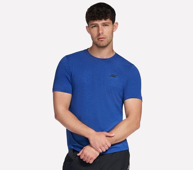 Skechers Herren Performance Charge T-Shirt in Blue, Größe Groß
