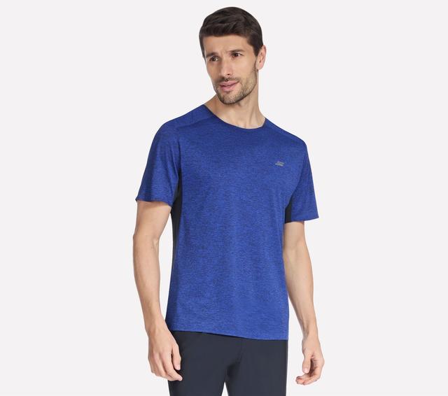 Skechers GO DRI Circuit camiseta en Azul, talla 3XL