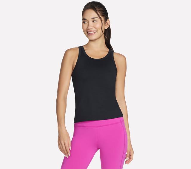 Skechers GO WALK Shelf Bra Tank em Preto, Tamanho XS