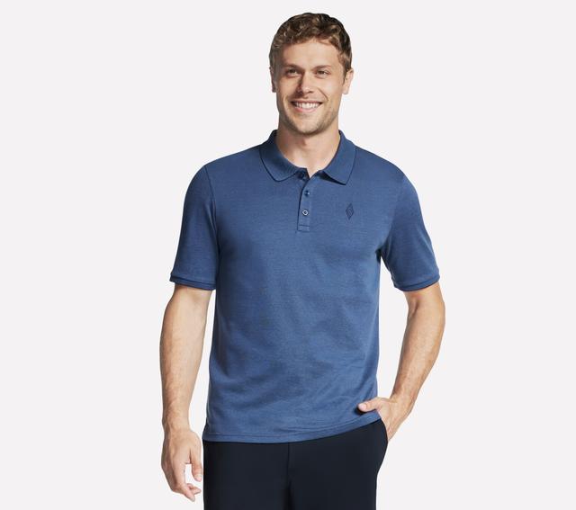 Skechers Off Duty Polo en Navy, talla XL