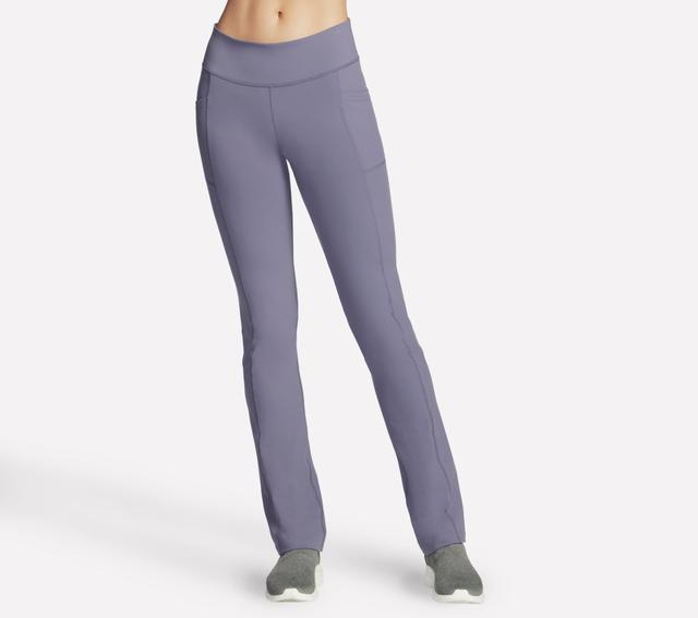 Skechers GO WALK OG Pant Regular Length en Morado/Marengo, talla XS