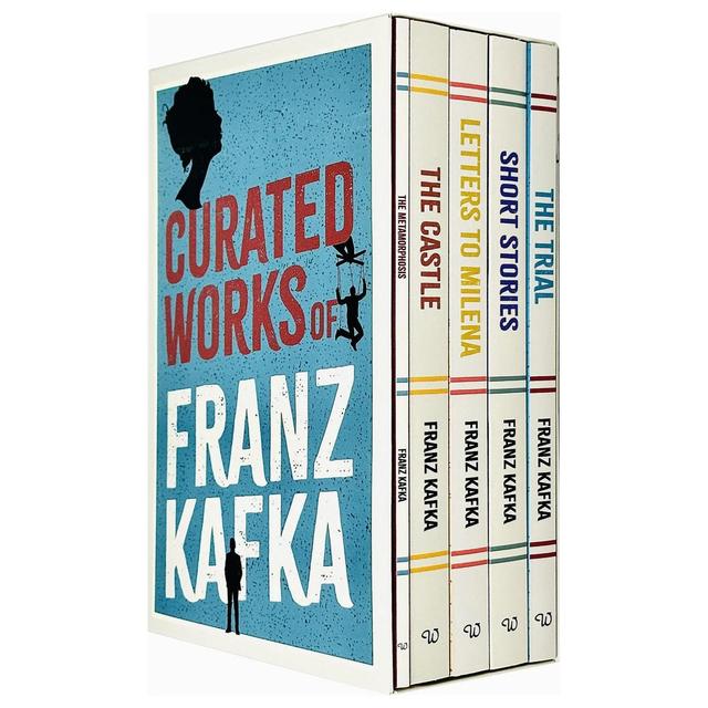 TEMU Curated Works Of Franz Kafka 5 Books Collection Boxed Set (the Trial, Short Stories, Letters To Millena, The Castle & The Metamorphosis)