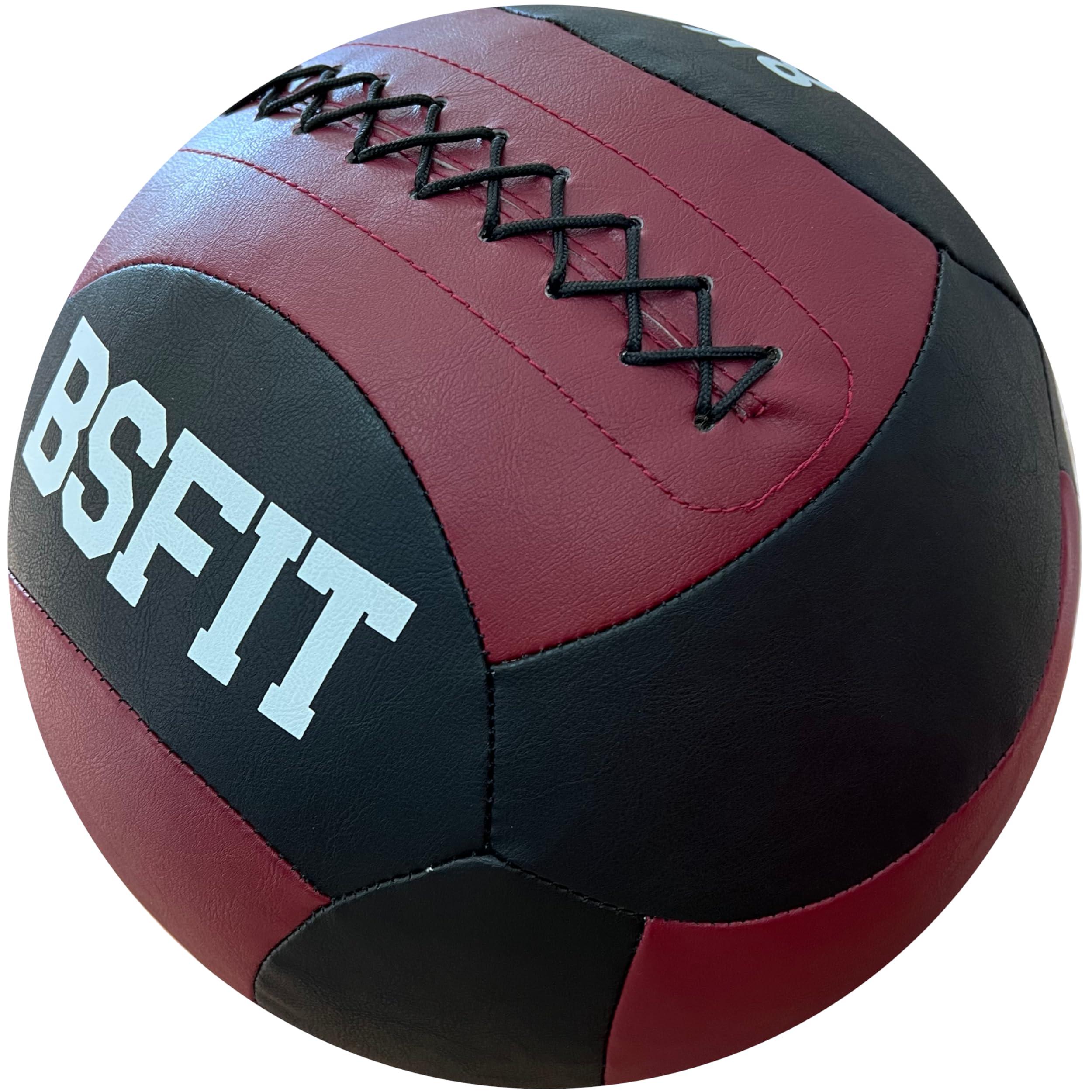 TEMU BSFIT® Wall Ball Medicinal para Ejercicios de Fitness, Tonificación Muscular y Workout, Ideal para Gimnasio en Casa y Yoga - Pelota de Agarre Antideslizante para Entrenamientos