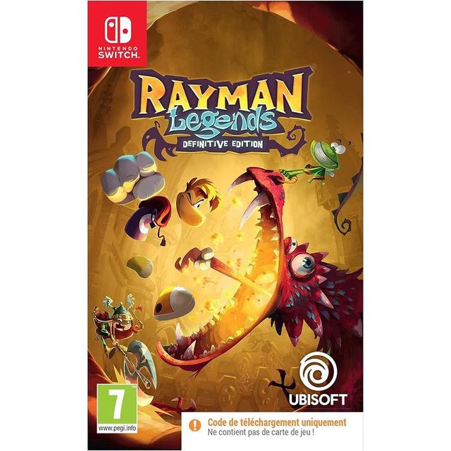 TEMU Rayman - Definitive Edition pour Nintendo Switch, Code de téléchargement dans la Boite