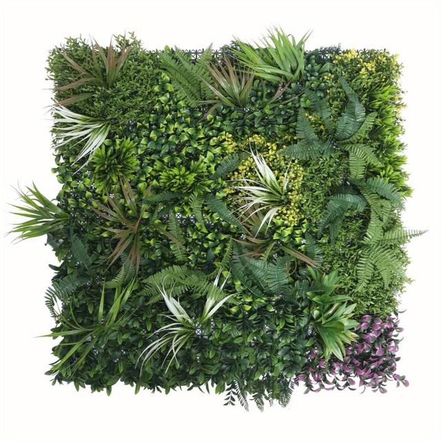 TEMU Artificial Wall Hedge Plant Panel In / Outdoor Uv Stable 100x100cm