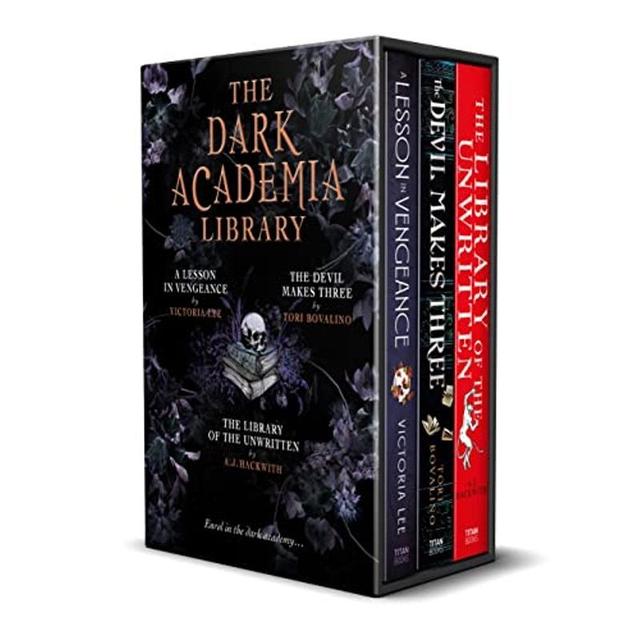 TEMU The Dark Academia Library 3 Books Collection Box Set
