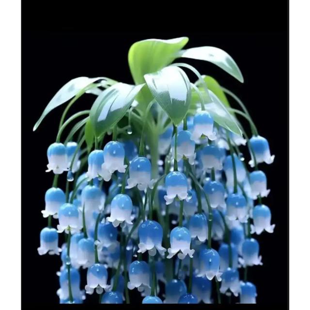 TEMU Cold-resistant Perennial Plants, Blooming Bell Orchid Seeds, Rare Bell Orchid , Bell Orchid Seeds, Strong-scented Green Bell Orchid Plant, Indoor And Outdoor Balcony Flowers
