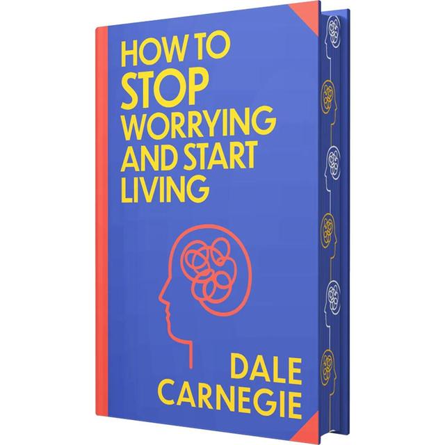 TEMU How To Stop Worrying And Start Living: Wilco Classics Sprayed Edge Premium By Dale Carnegie
