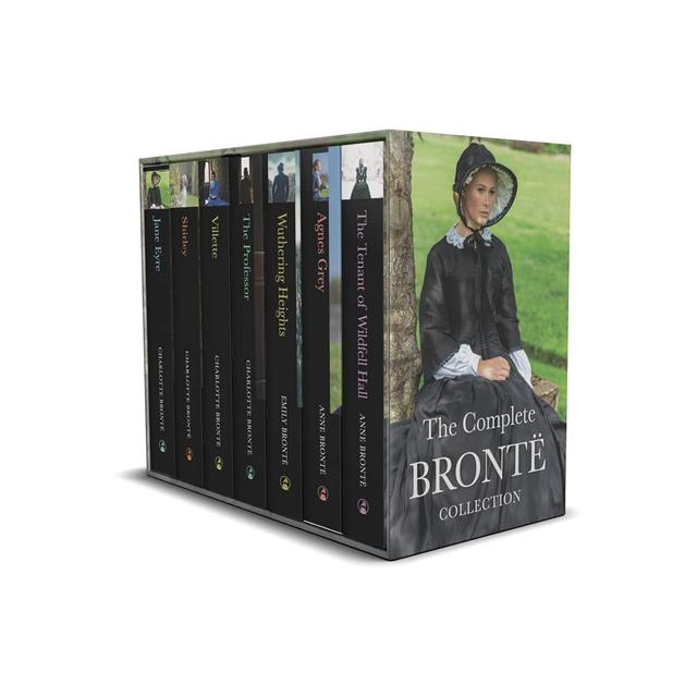 TEMU The Bronte Sisters Complete 7 Books Collection Box Set By Anne Bronte