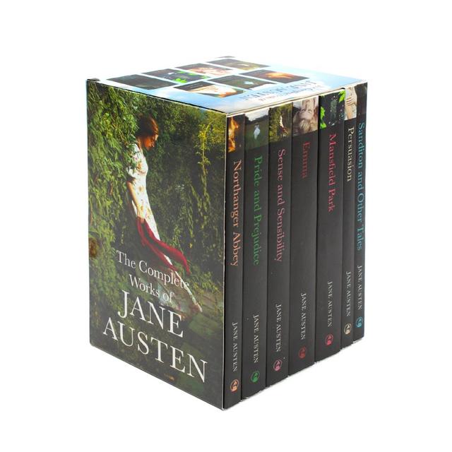 TEMU The Complete Works Of Jane Austen 7 Books Collection Box Set (sanditon And Other Tales, Sense And Sensibility, Pride And Prejudice, Persuasion, Emma & More)