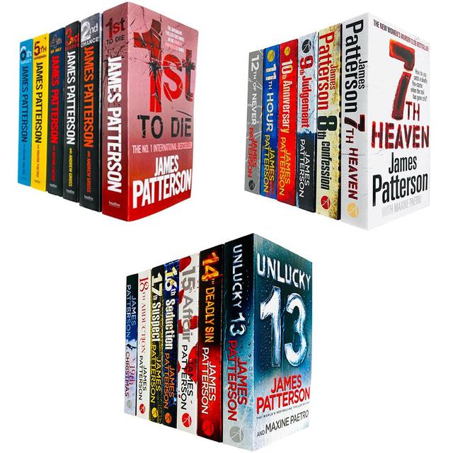 TEMU Womens Murder Club 19 Books Collection Set By (books 1 To 19)