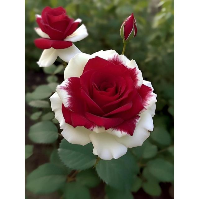 TEMU 200pcs Red And White Rose Seeds, Suitable For Planting - Beautiful Horticultural Flowers, Non-gmo, Traditional Gardening - Planting Guide, Easy To Grow - Gardening Gift