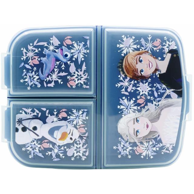 TEMU FROZEN - Schulesschachtel mit 3 Fächern für Kinder - BPA-freie ELSA