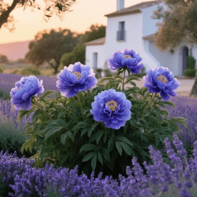 TEMU 10 unidades de sementes de peónia de índice de sobrevivência e fáceis de - Florescem completamente, perenes, para pátio, jardim interior/exterior, verdes e vasos