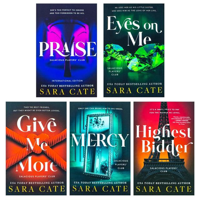 TEMU Salacious Players Club Series 5 Books Collection Set By Sara Cate