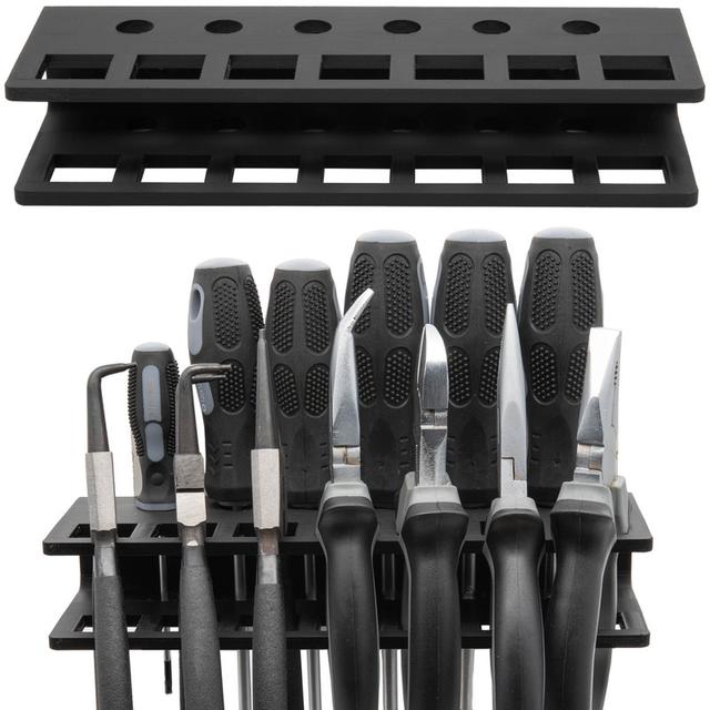 TEMU Wall-mounted Screwdriver And Pliers Holder For Tool Organization