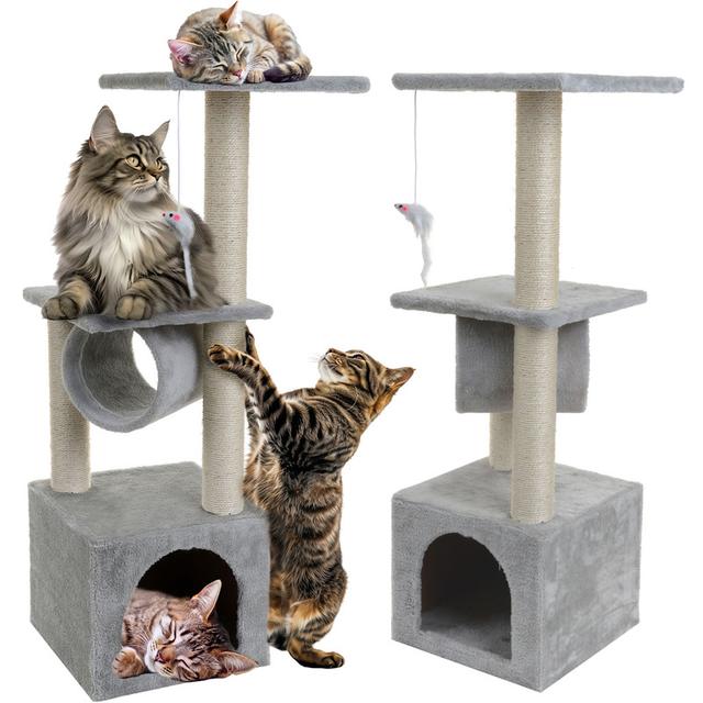 TEMU Cat Bed, House, Double 92 Cm