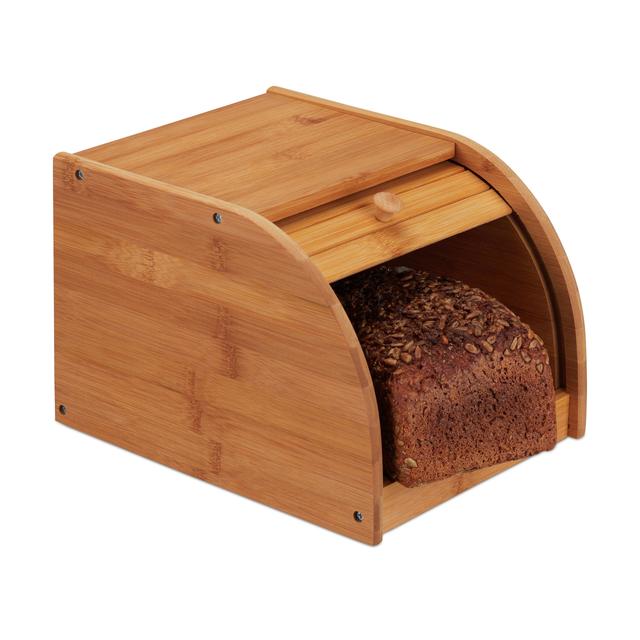 TEMU Natural Bread Box