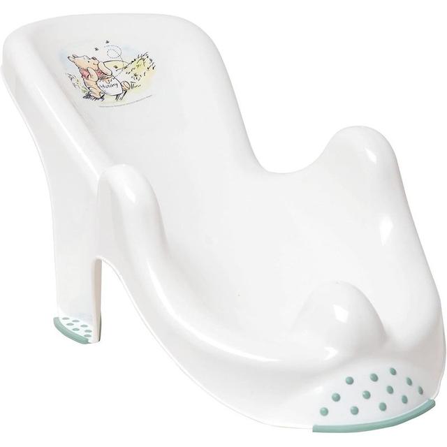 TEMU Keeeper Winnie The Pooh Baby Bath Seat, Anti-slip Newborn Bath Support Chair, Ergonomic Infant Bathing Seat With Rubber Feet, 0-6 Months