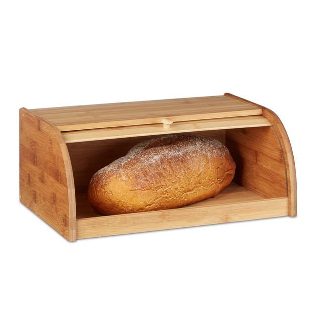 TEMU Brotkasten in Natur- (B)40 x (H)16.5 x (T)27.5 cm