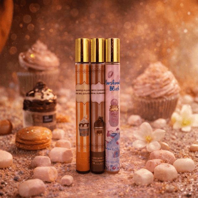 TEMU Lot de 3 eaux de parfums Give me Gourmand Whipped Pleasure, Choco Overdose, Marshmallow blush 35ml