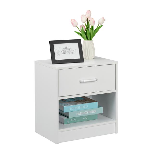 TEMU Bedside Table With Drawer