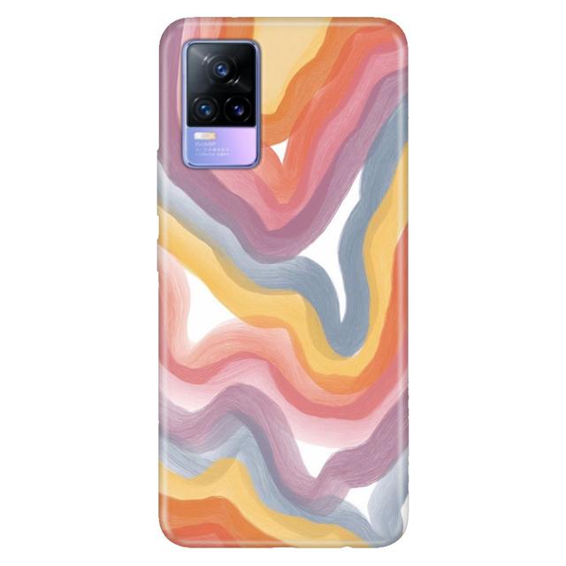 TEMU Flurr Desenli Kılıf Vivo Y04 Y15S Y16 Y17S Y18 Y19 Y19S Y22S Y27 Y28 Y29 Y32 Y33S Y35 Y36 V21 V21E V30 V40 V50 Lite Uyumlu Telefon Kılıfı