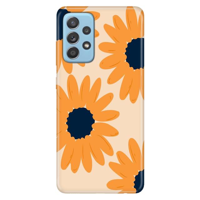 TEMU Flower Draw Desenli Kılıf Samsung S21 S24 S25 FE A13 A14 A15 A16 A17 A34 A51 A52 A54 A71 A72 A73 A16 M34 Uyumlu Telefon Kılıfı