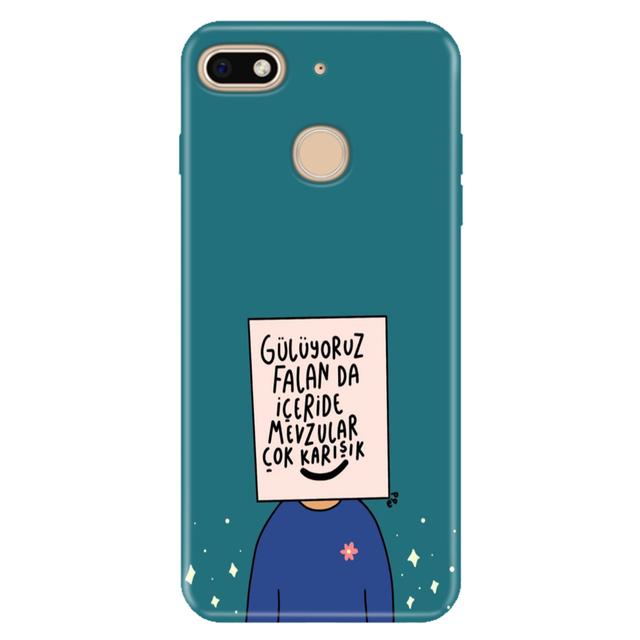 TEMU Gülüyoruz Desenli Kılıf Mobile GM 8 22 22S 23 24 Pro ERA 30 50 Uyumlu Telefon Kılıfı