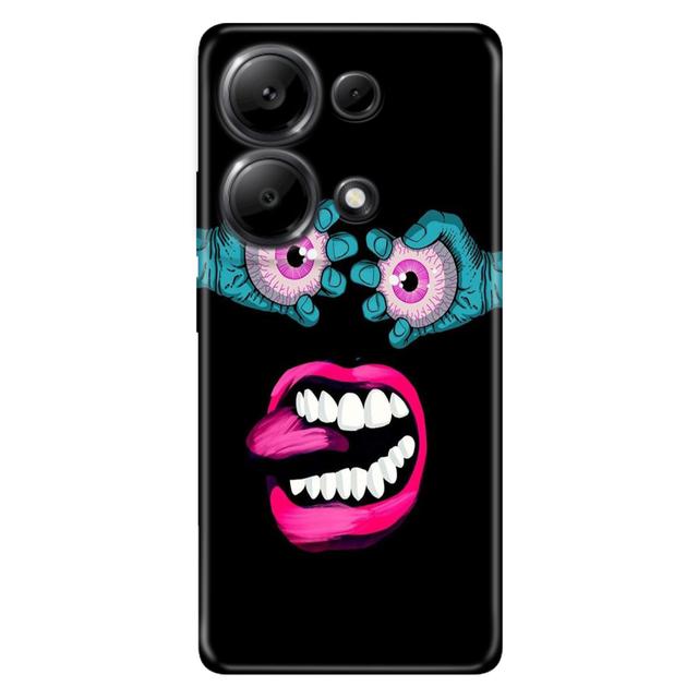 TEMU Angry Desenli Kılıf Xiaomi Redmi Note A3 A4 A5 8 9 9S 10 10S 11 11SE 12 12S 13 13C 14C 15 15C Pro Plus 4g 5g Uyumlu Telefon Kılıfı