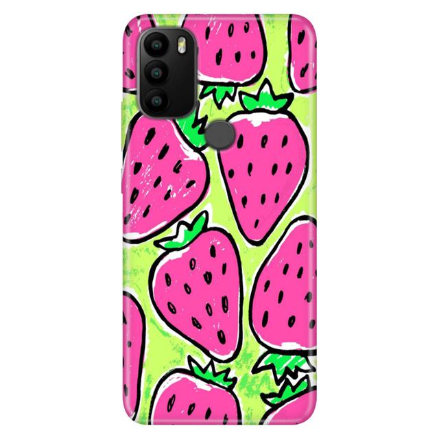 TEMU Çilek Desenli Kılıf Mobile GM 8 22 22S 23 24 Pro ERA 30 50 Uyumlu Telefon Kılıfı