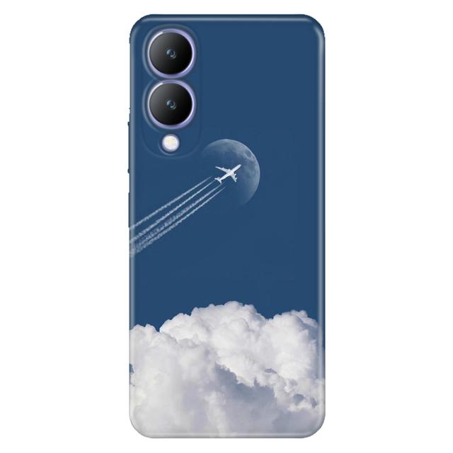 TEMU Uçtum Desenli Kılıf Vivo Y04 Y15S Y16 Y17S Y18 Y19 Y19S Y22S Y27 Y28 Y29 Y32 Y33S Y35 Y36 V21 V21E V30 V40 V50 Lite Uyumlu Telefon Kılıfı