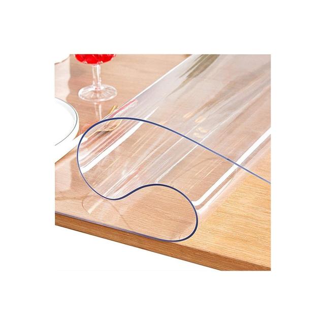 TEMU Şeffaf Kalın Masa Örtüsü Koruyucusu Tüm Ebatları 1.4 Mm