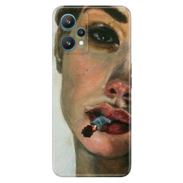 TEMU Cool Portre Desenli Kılıf Realme Note 50 60 9 12 C15 C21Y C25Y C53 C55 C63 C65 C75 Uyumlu Telefon Kılıfı